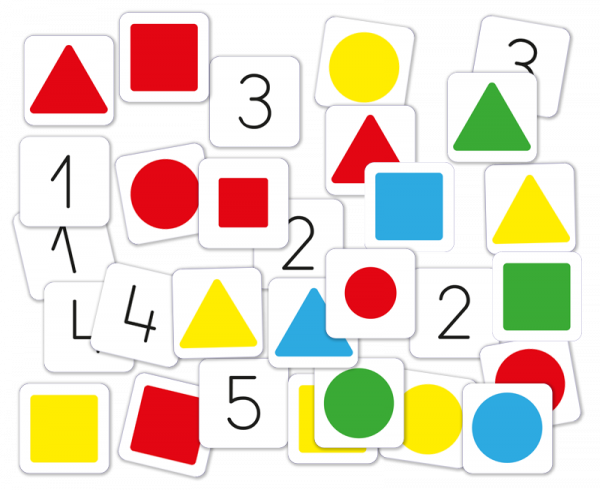Numeros y formas 3 anyos